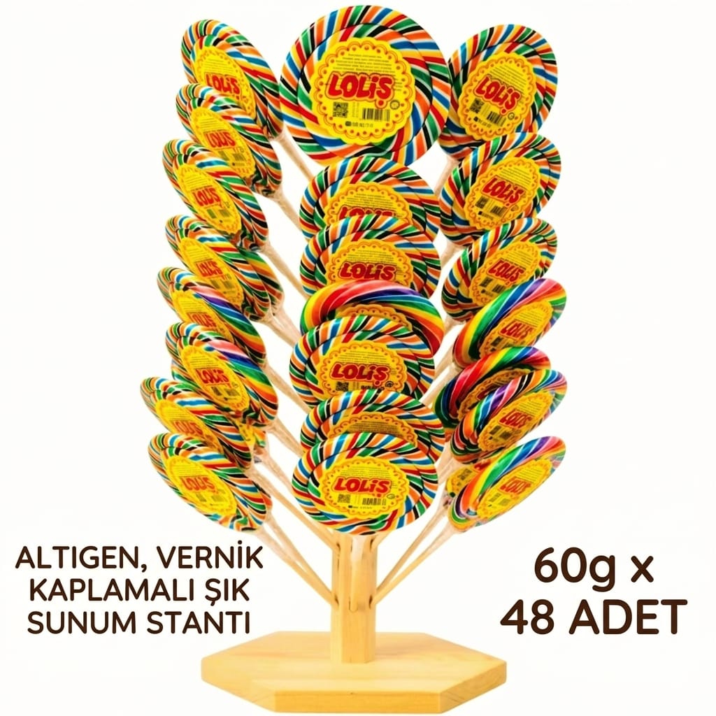 LOLİŞ® Dev Hediyelik Lolipop (60g)