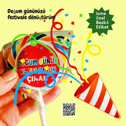 LOLİŞ® Özel Etiketli & Private Label Lolipoplar