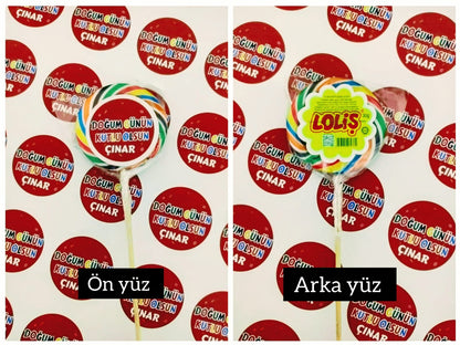 LOLİŞ® Özel Etiketli & Private Label Lolipoplar