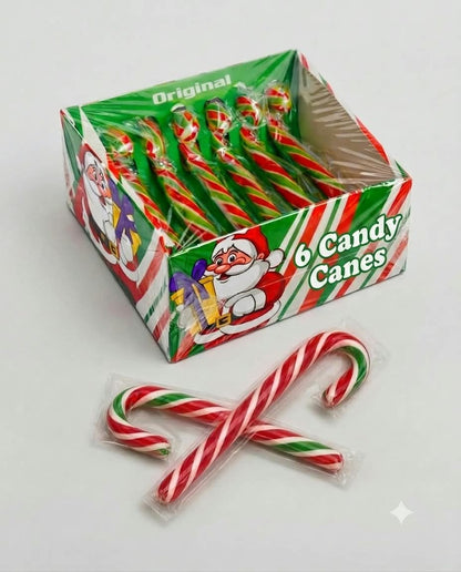 Hediyelik Baston Şeker Kutusu (Candy Canes)