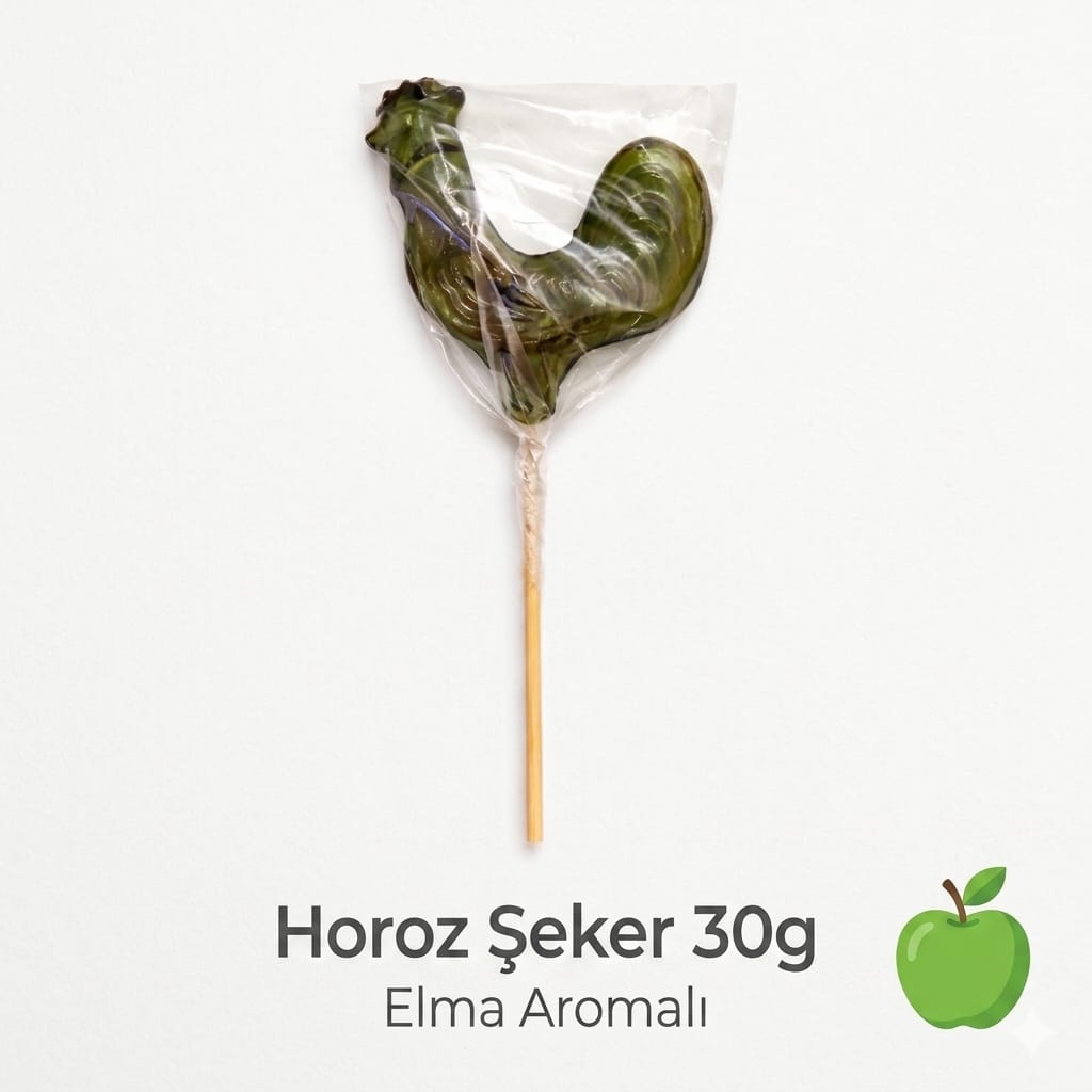 LOLİŞ® Horoz Şeker & Nostaljik Lolipop