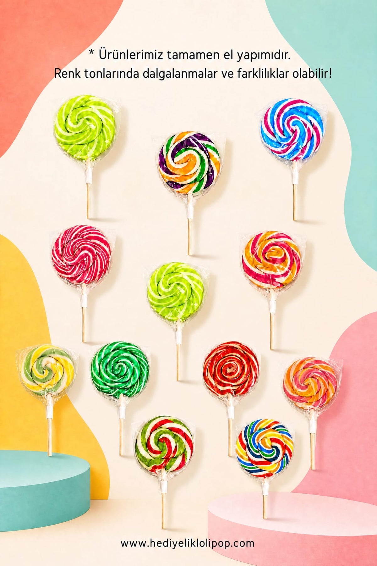 İkonik Lolipop Standı