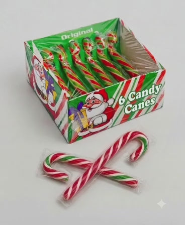 Hediyelik Baston Şeker Kutusu (Candy Canes)